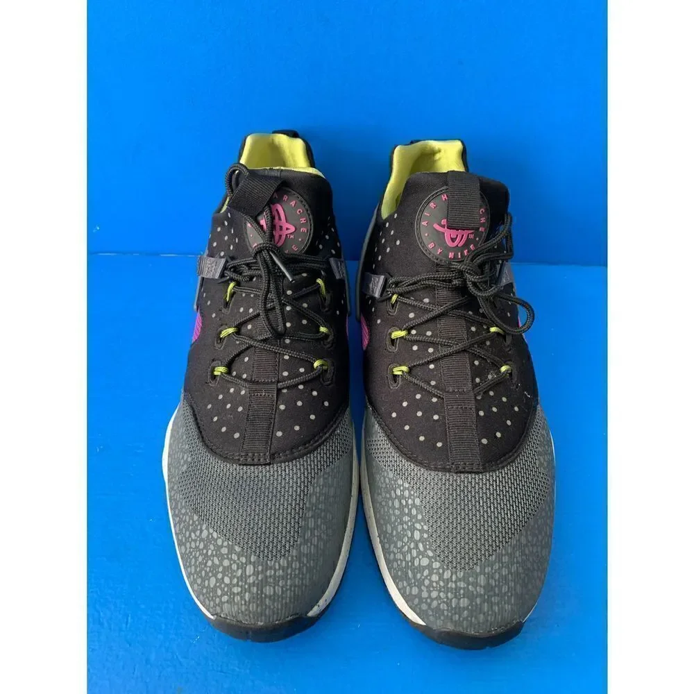 Nike Air Huarache Utility Men's Size 12 Medium Berry Dark Gray Shoes 806979-500